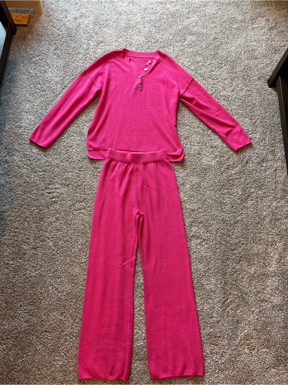 Women’s Pink Matching Set - Medium